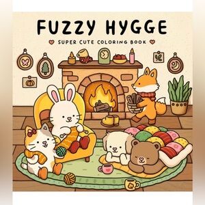 Fuzzy Hygge Coloring Book